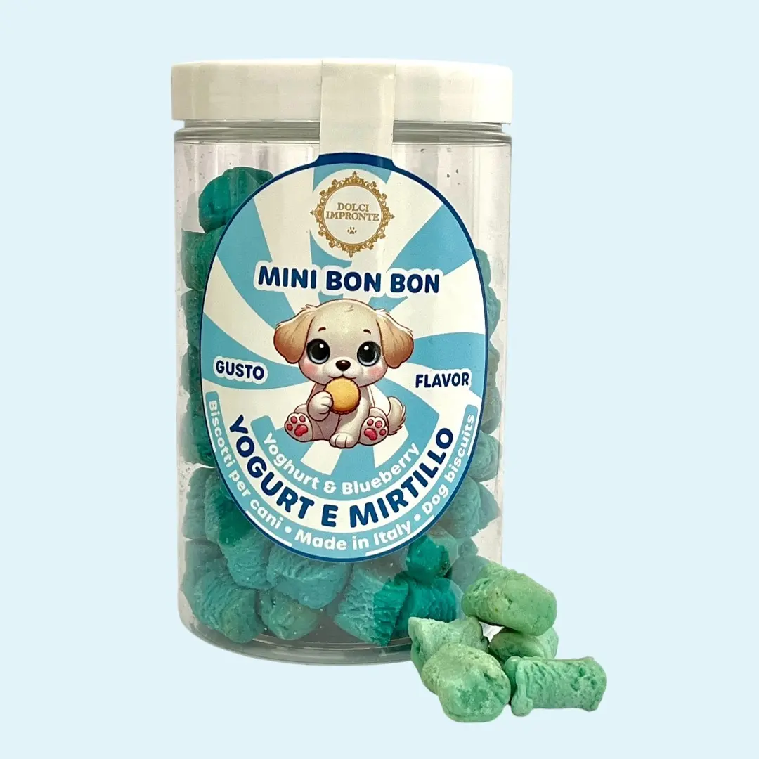 Bonbons pour chien - Myrtille et yaourt