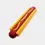 Miniature : Jouet à mâcher et à lécher ultra-résistant - Hot-dog