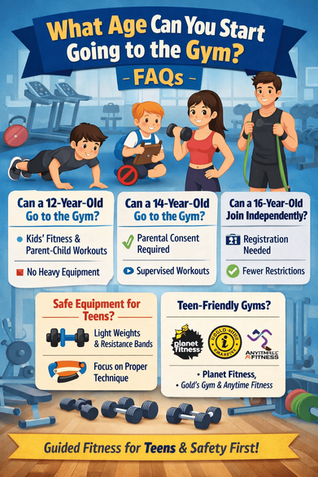 what age can you start going to the gym