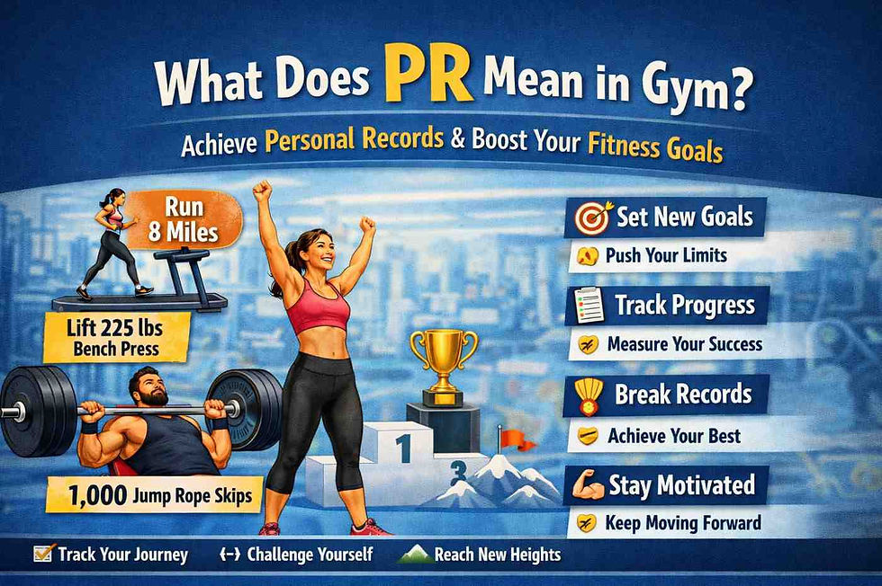 PR in Gym: Achieve Personal Records & Boost Fitness