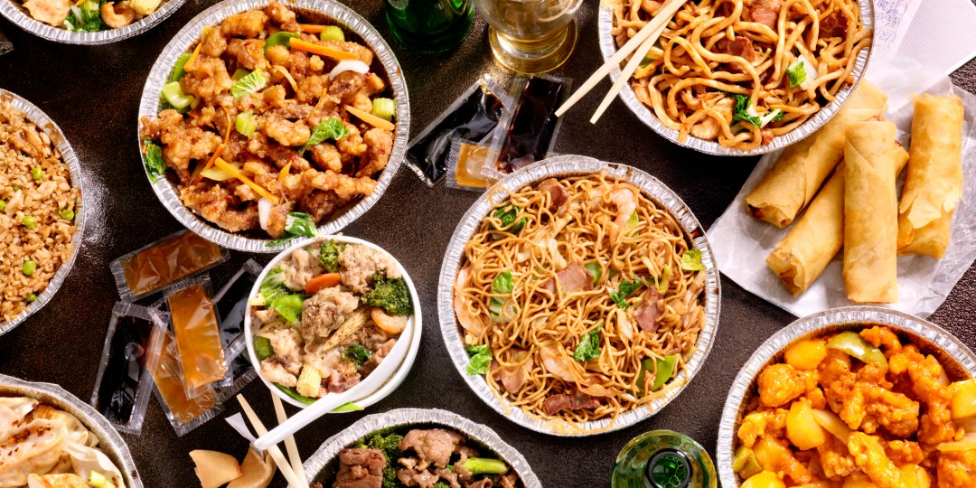 Arranged Food and Objects