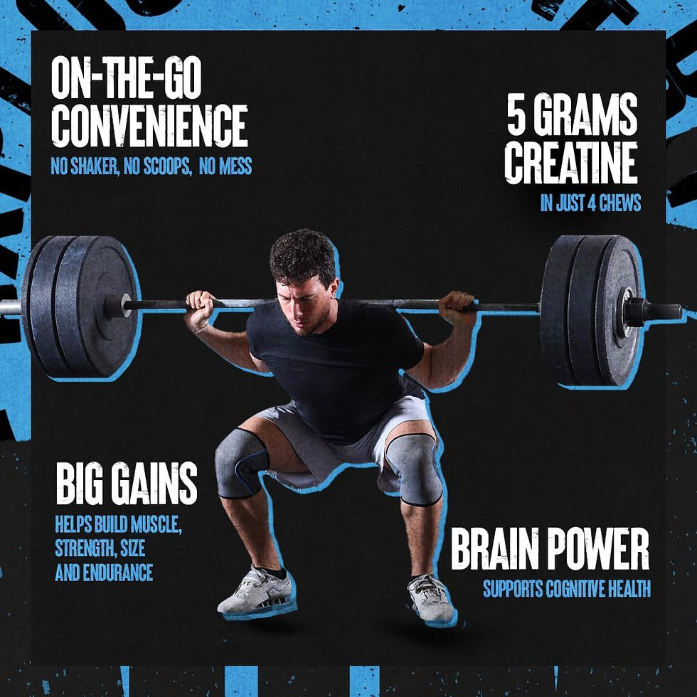 Thumbnail: Animal Creatine Chews Tablets - Enhanced Creatine Monohydrate with AstraGin to