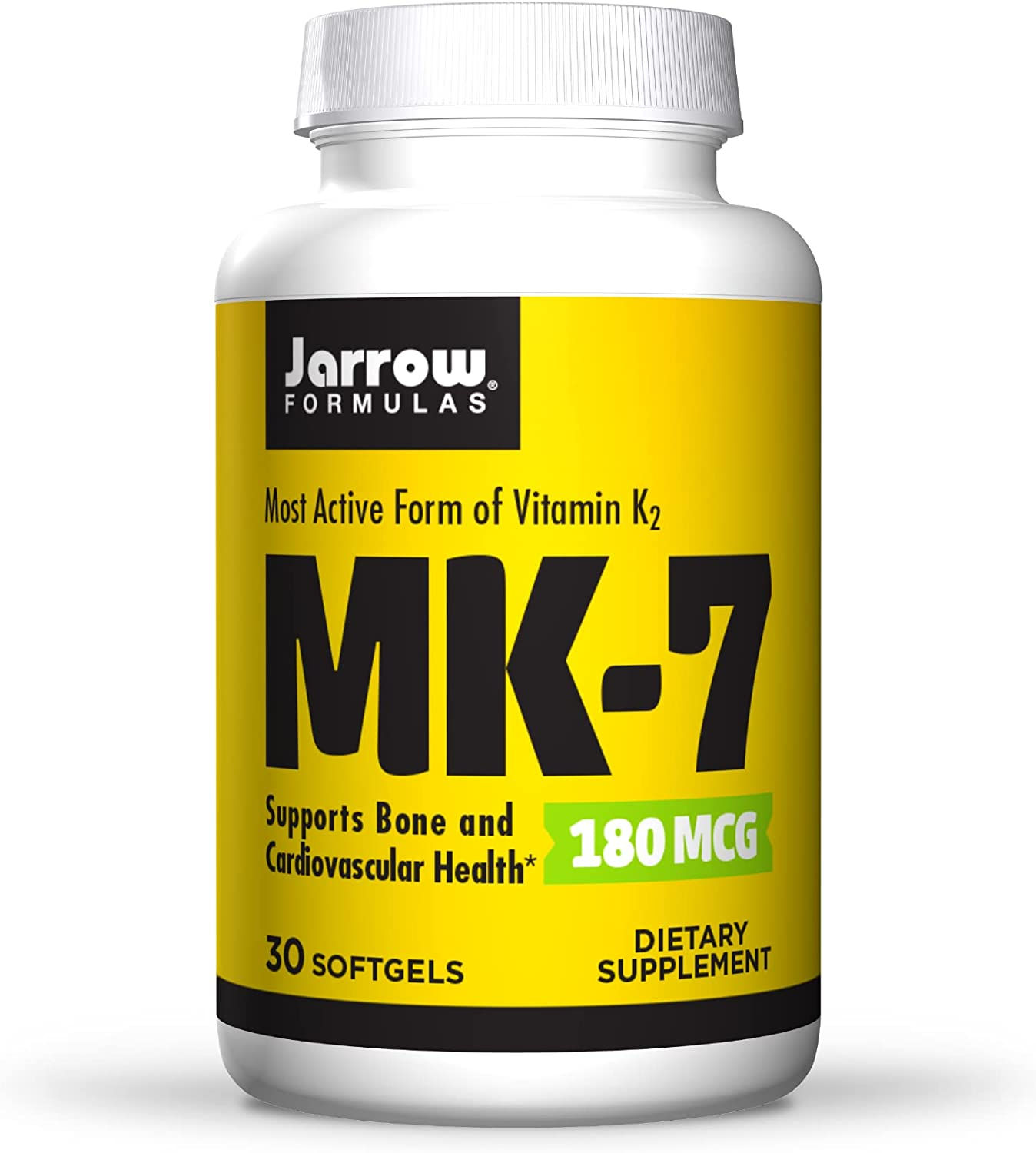 Jarrow Formulas MK-7 90 mcg - Superior Vitamin K Product for Building Strong Bo