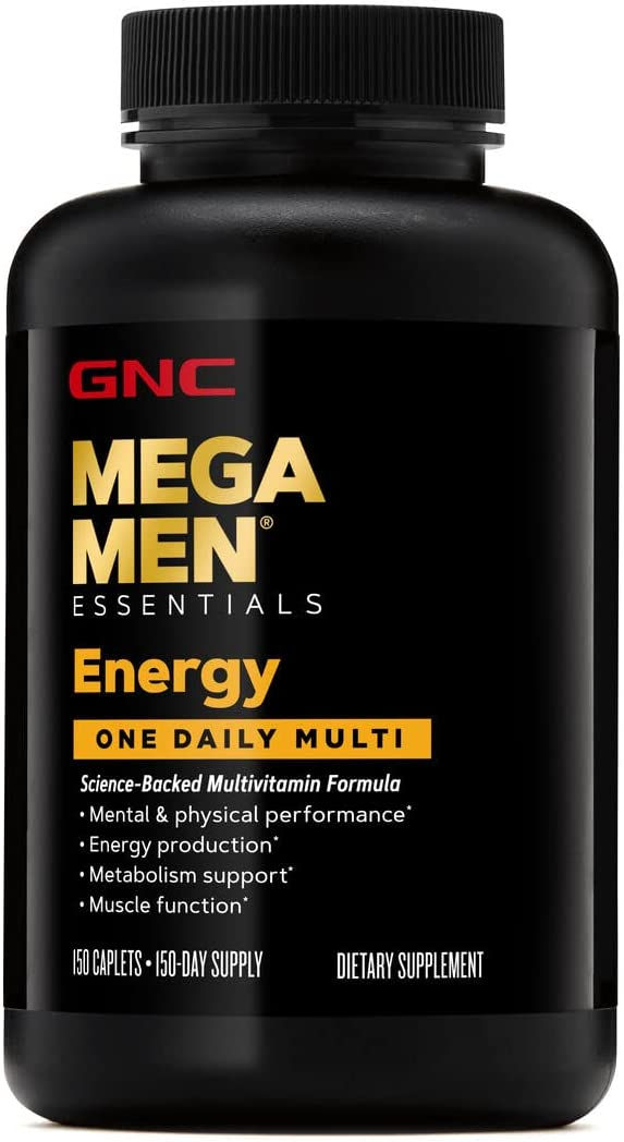 GNC Mega Men Energy Essentials One Daily Multi - 150 Caplets