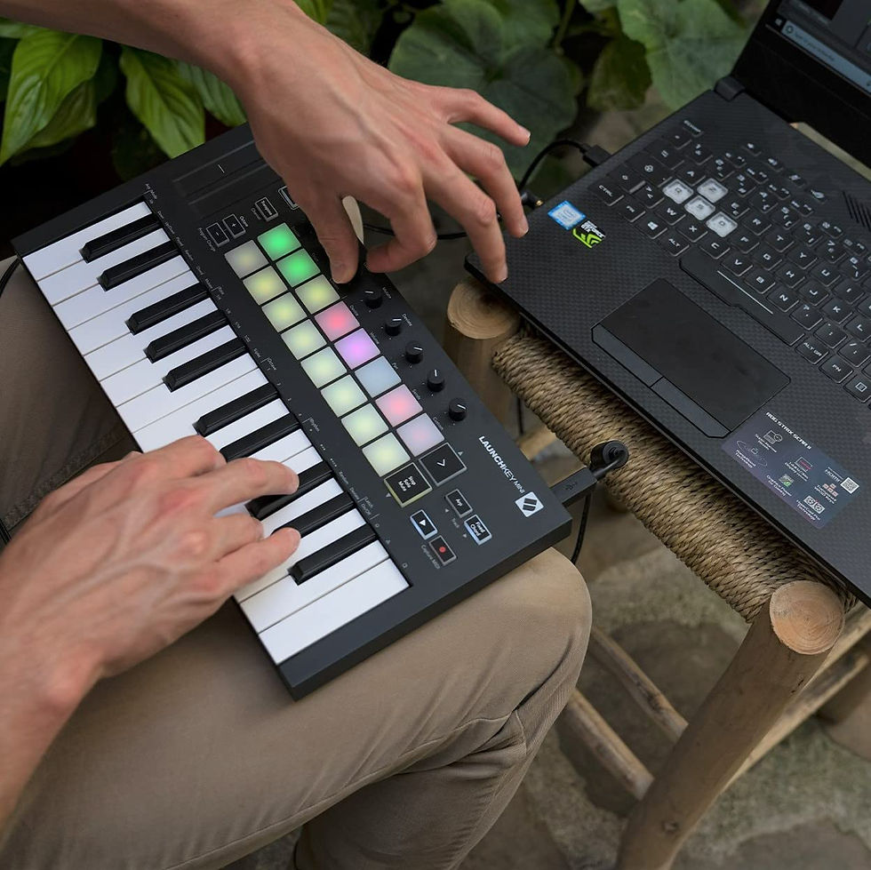 Thumbnail: Novation Launchkey Mini [MK3] — Portable 25-Key, USB, MIDI Keyboard Controller 