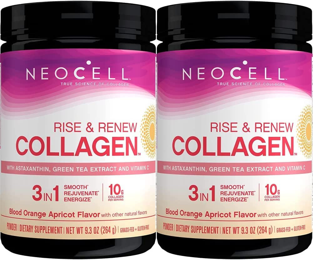 NeoCell Super Collagen Powder, Collagen Plus includes Vitamin C & Hyaluronic Ac