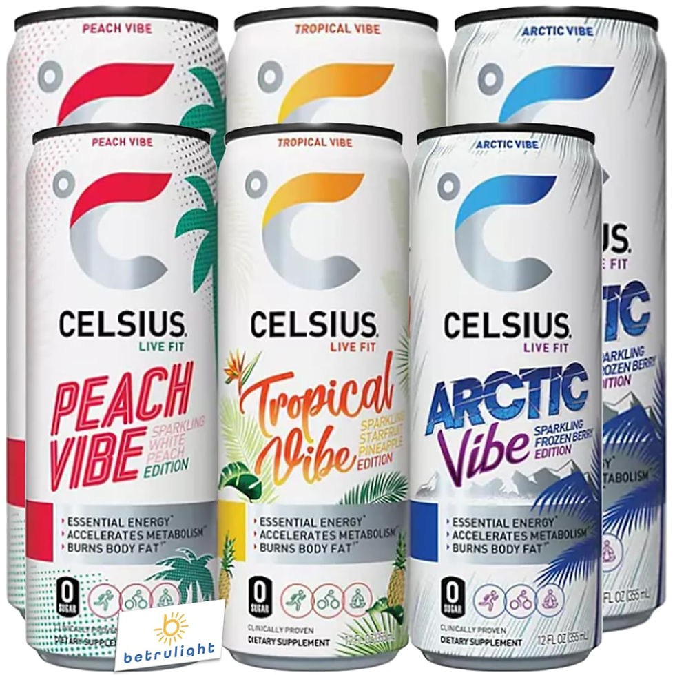Thumbnail: CELSIUS Energy Drink |Functional Essential Energy Drink Sparkling Orange, Kiwi