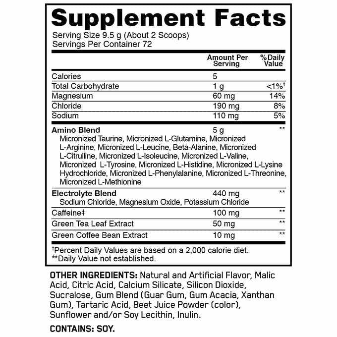 Thumbnail: Optimum Nutrition WATERMELON SPLASH AMINO ENERGY ELECTROLYTES Powder 1.51 LB 72