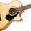 Thumbnail: Fender CB-60SCE Acoustic Bass, Natural, Laurel Fingerboard