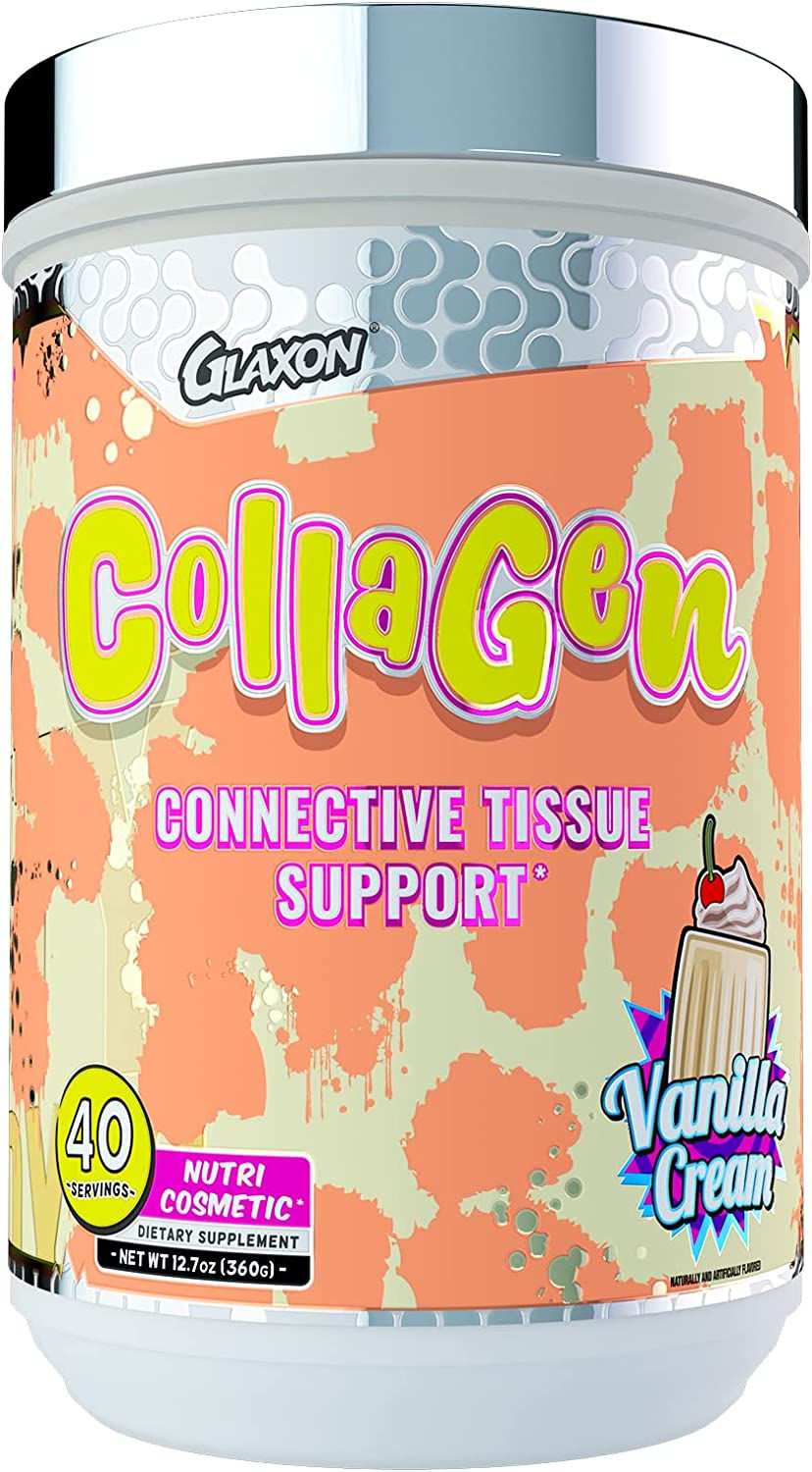 Glaxon Wonder Collagen, Hydrolyzed Collagen Powder with Biotin, Hyaluronic Acid