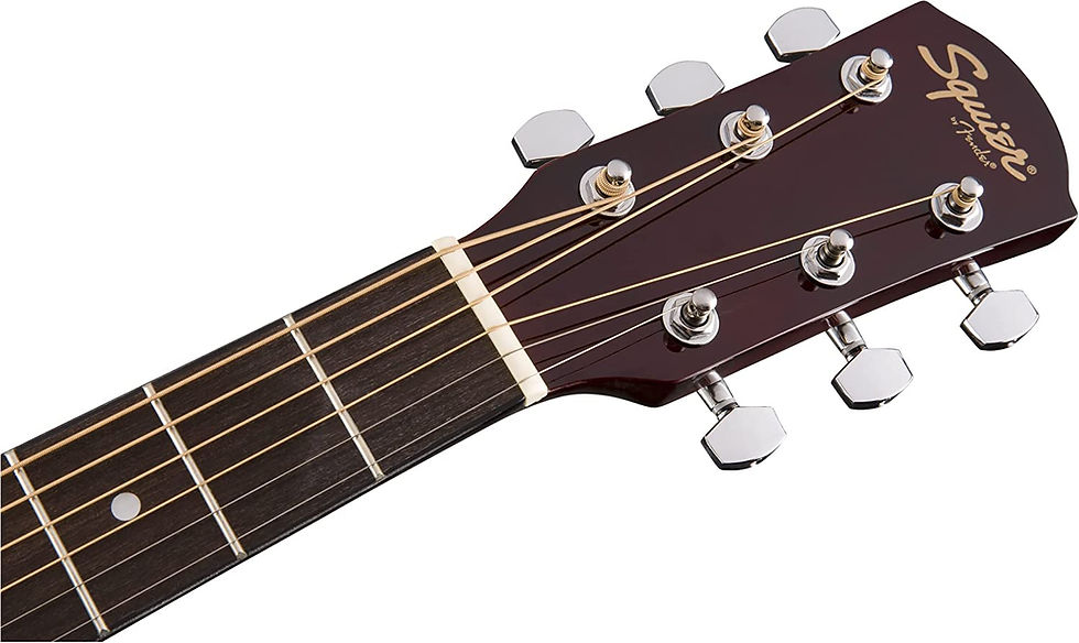 Thumbnail: Fender Squier Dreadnought Acoustic Guitar - Sunburst Learn-to-Play Bundle with