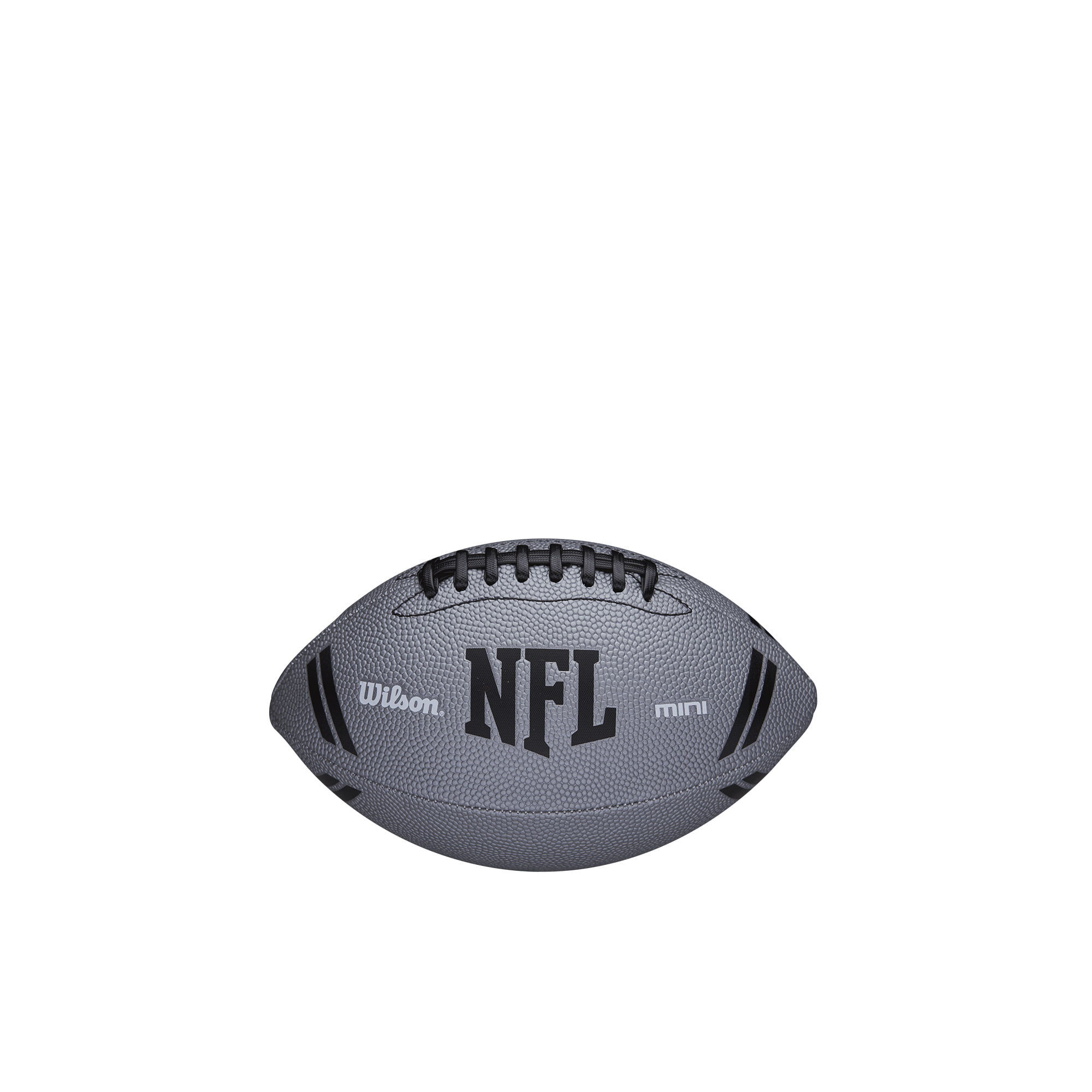 Wilson NFL Mini Size Football, Grey