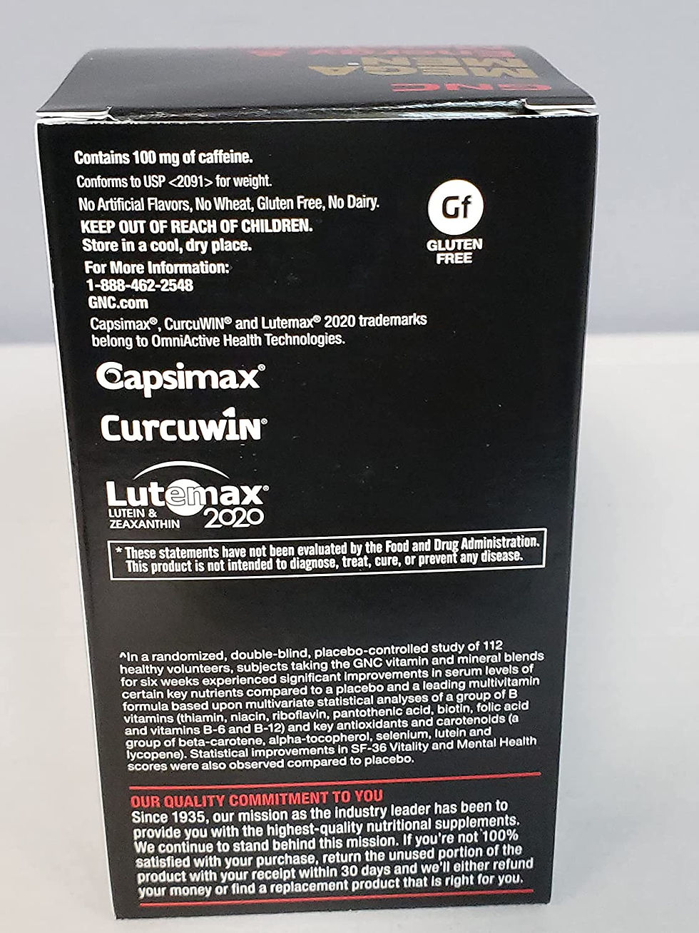 Thumbnail: GNC Mega Men Energy Metabolism 90 Caplets
