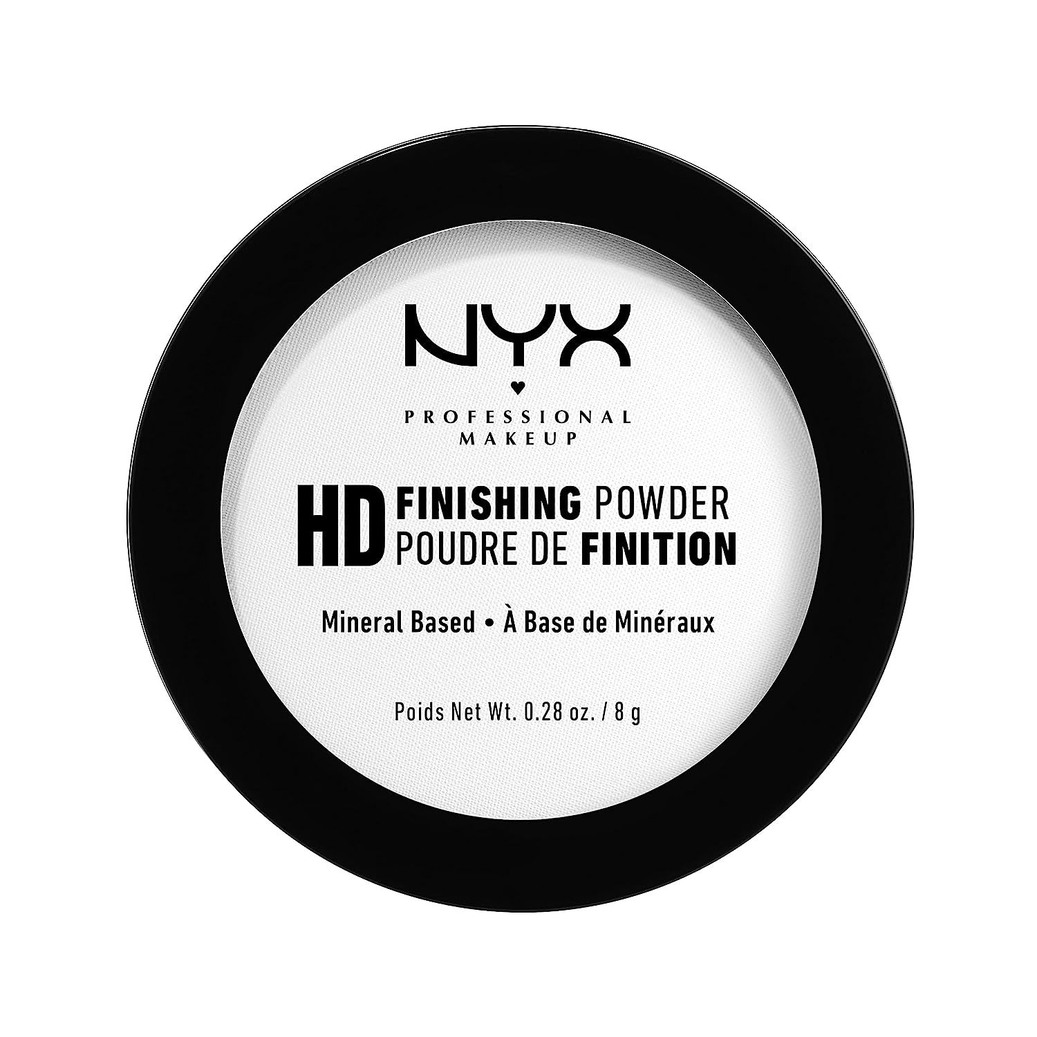 NYX PROFESSIONAL MAKEUP HD Finishing Powder, Pressed Setting Powder - Transluce