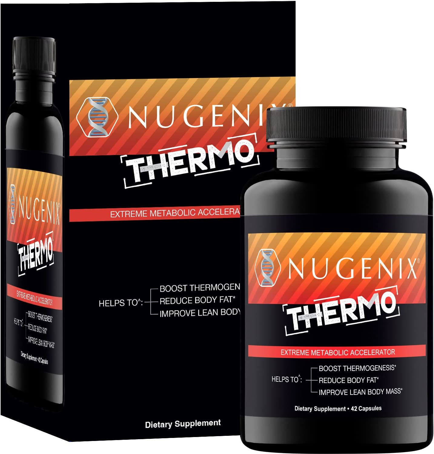 Nugenix Thermo - Thermogenic Fat Burner Supplement Pills for Men, Extreme Metab