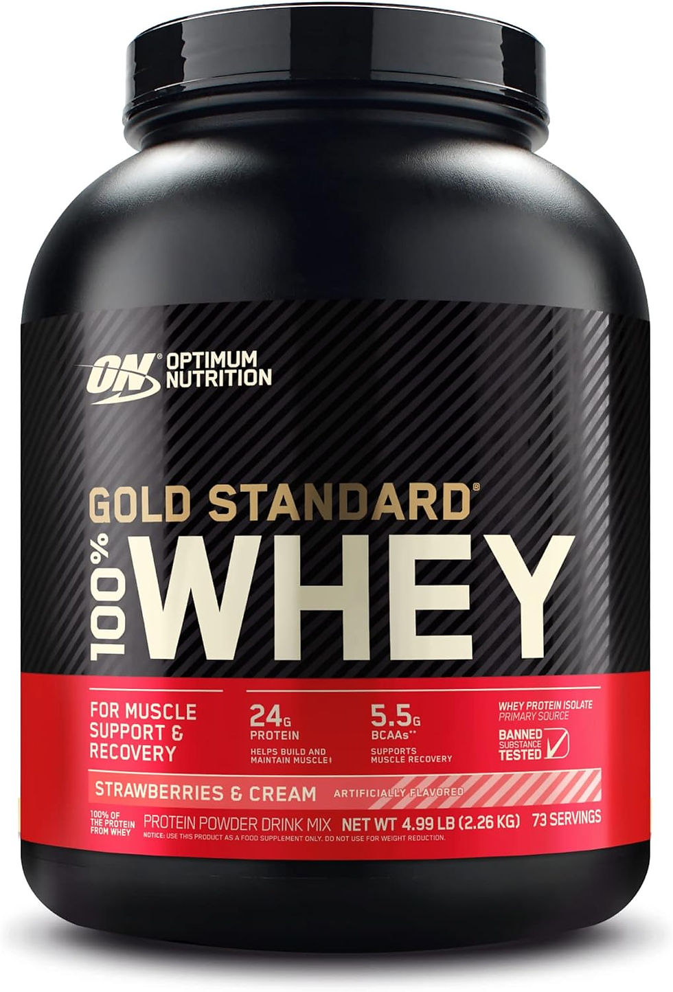 Optimum Nutrition Gold Standard 100% Whey Protein Powder, Double Rich Chocolate