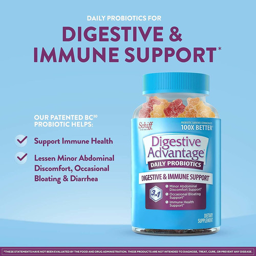 Digestive Advantage Probiotic Gummies For Digestive Health, Daily