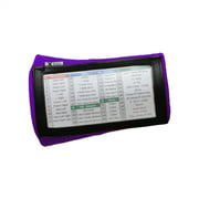X100 Youth Playbook Wristband - Single Panel - Purple