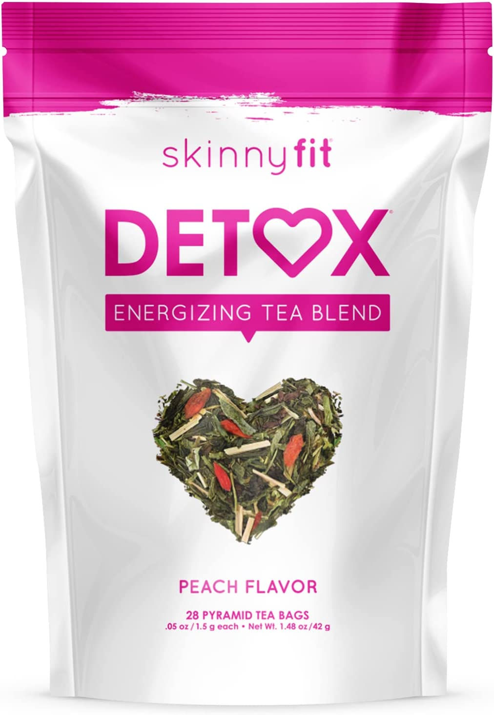 SkinnyFit Detox Tea: All-Natural, Laxative-Free, Supports A Healthy Weight, Hel