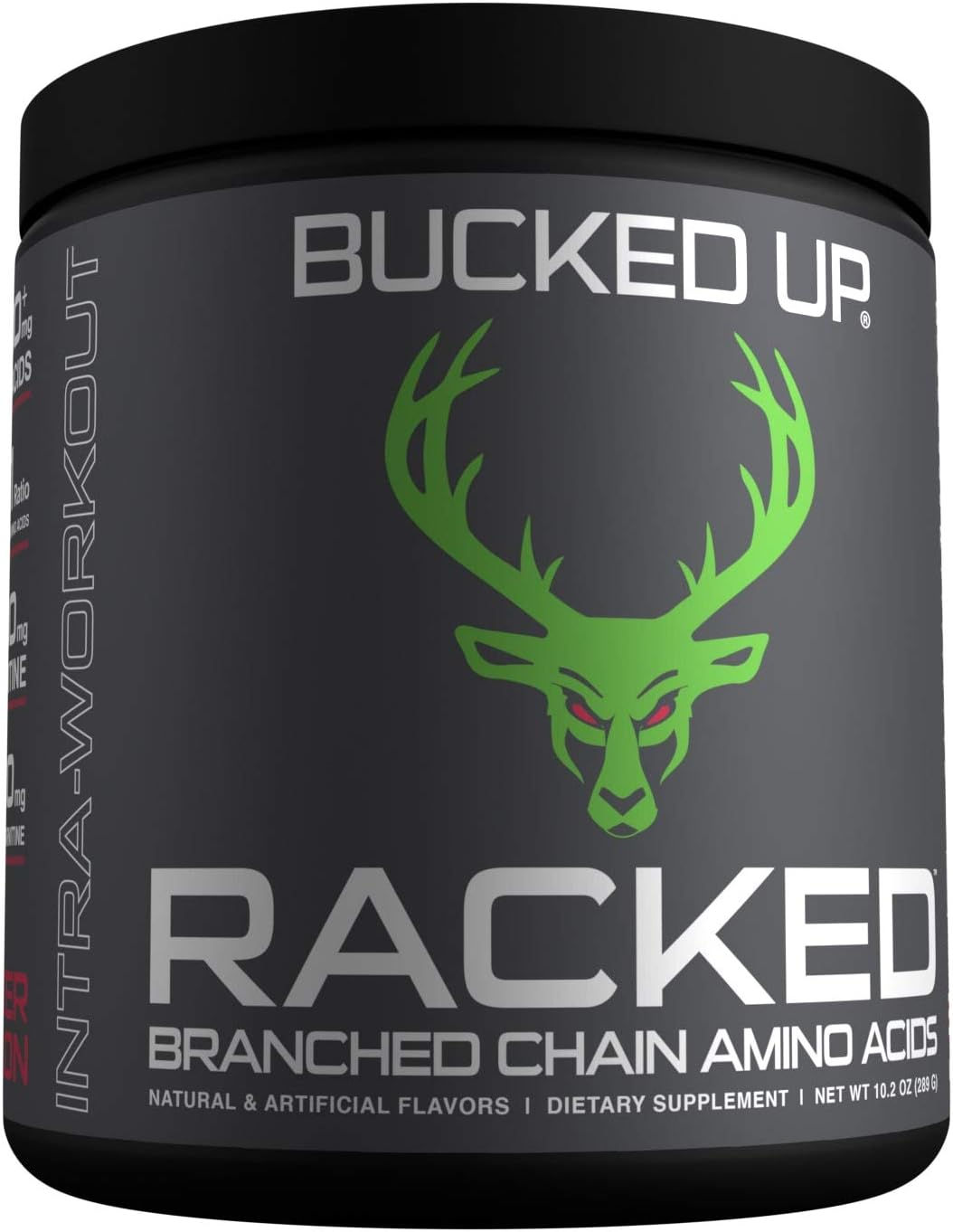 Bucked Up- BCAA RACKED™ Branch Chained Amino Acids | L-Carnitine, Acetyl L-Carn
