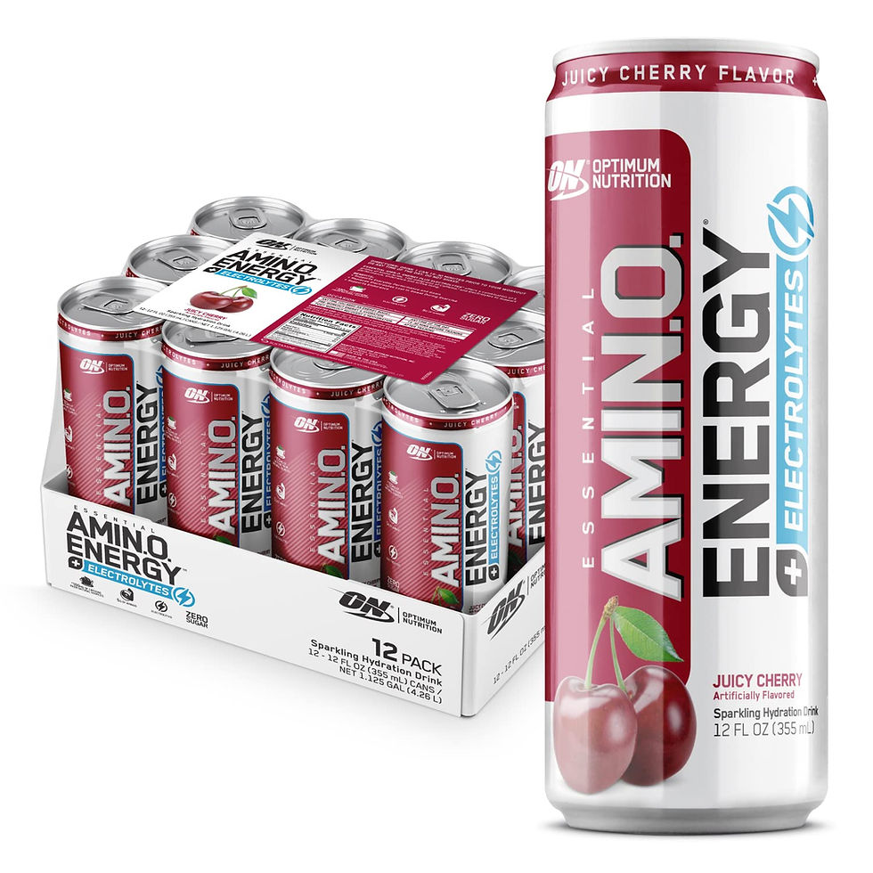 Thumbnail: Optimum Nutrition Juicy Cherry, Energy Drink, 12 Fl Oz Cans, 12 Pack