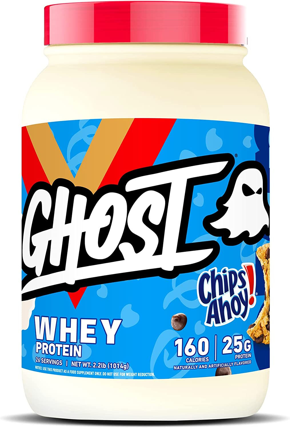 GHOST WHEY Protein Powder, Cereal Milk - 2lb, 25g of Protein - Whey Protein Ble