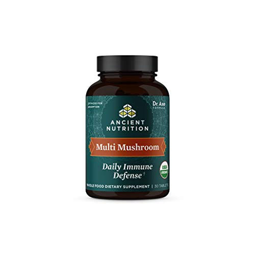 Thumbnail: Ancient Nutrition Organic Lion's Mane Mushroom Supplement with Ashwagandha, Org