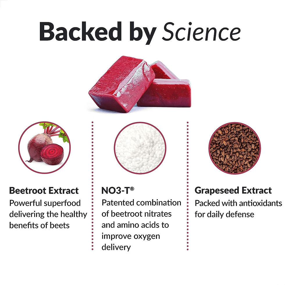 Thumbnail: Force Factor Total Beets Soft Chews with Beetroot, Nitrates, L-Citrulline, Grap