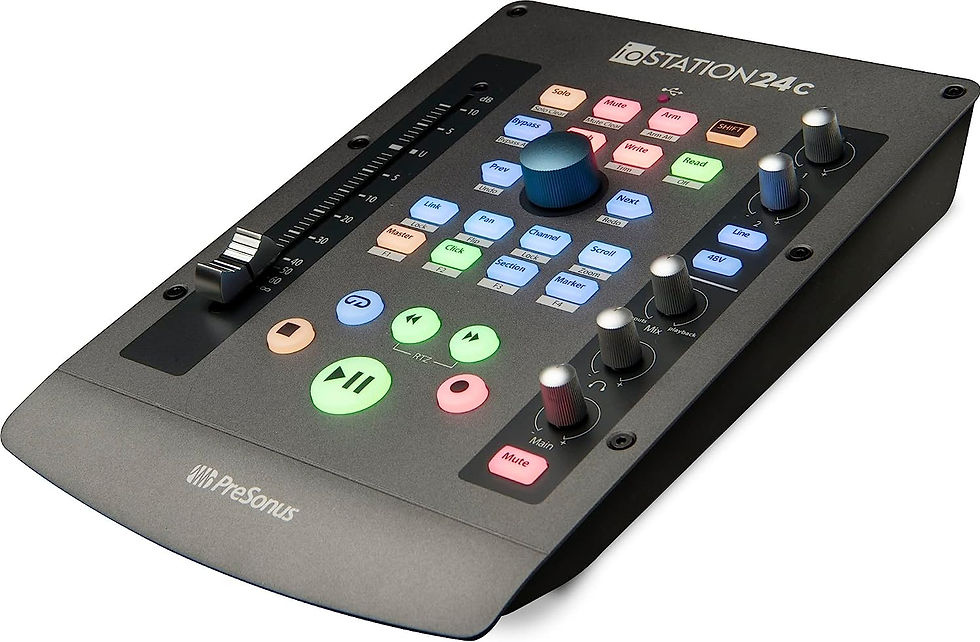 Thumbnail: PreSonus ioStation 24c 2x2, 192 kHz, USB Audio Interface and Production Control