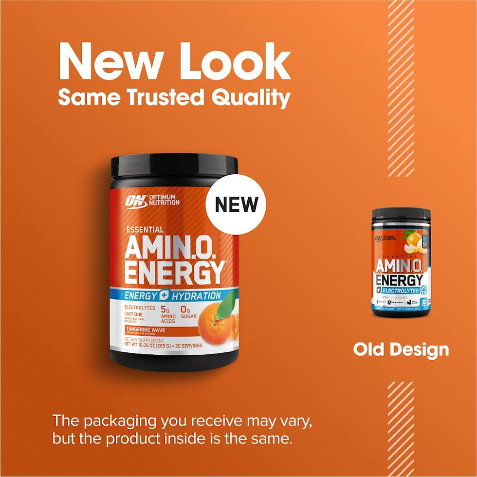 Thumbnail: Optimum Nutrition Amino Energy Plus Electrolytes Energy Drink Powder, Caffeine