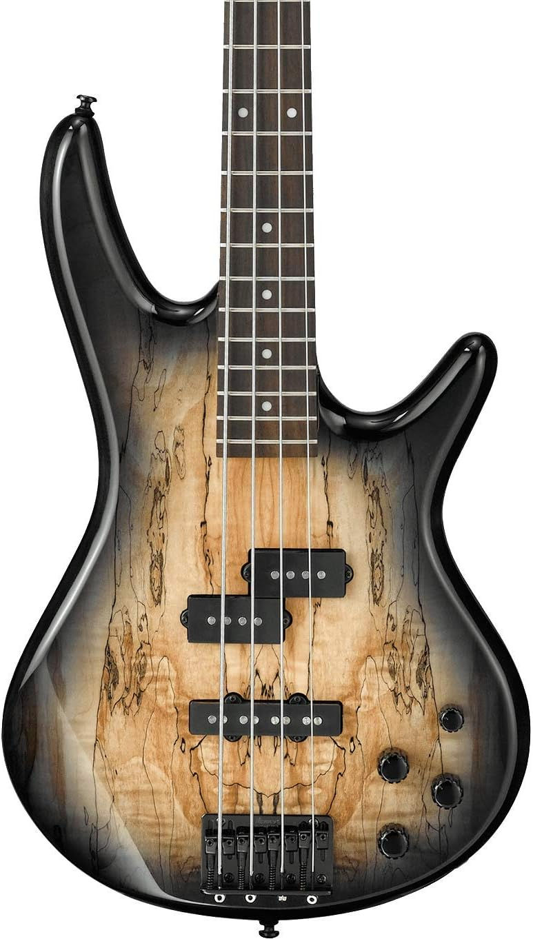 Thumbnail: Ibanez 4 String Bass Guitar, Right Handed, Gray (GSR200SMNGT)