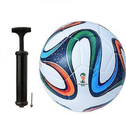 SBS Brazuca 4 Color With Air pump Football Kit