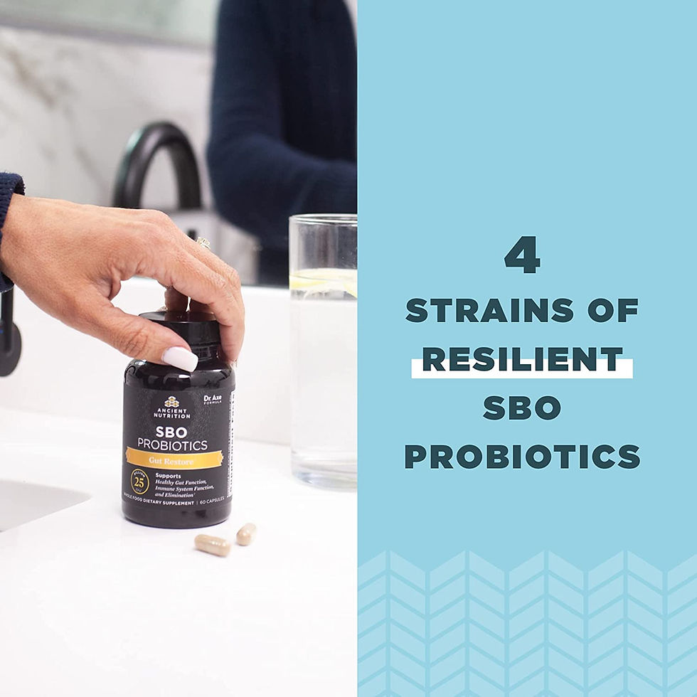 Thumbnail: Ancient Nutrition Probiotics, SBO Probiotics Ultimate Gut Restore, Digestive an