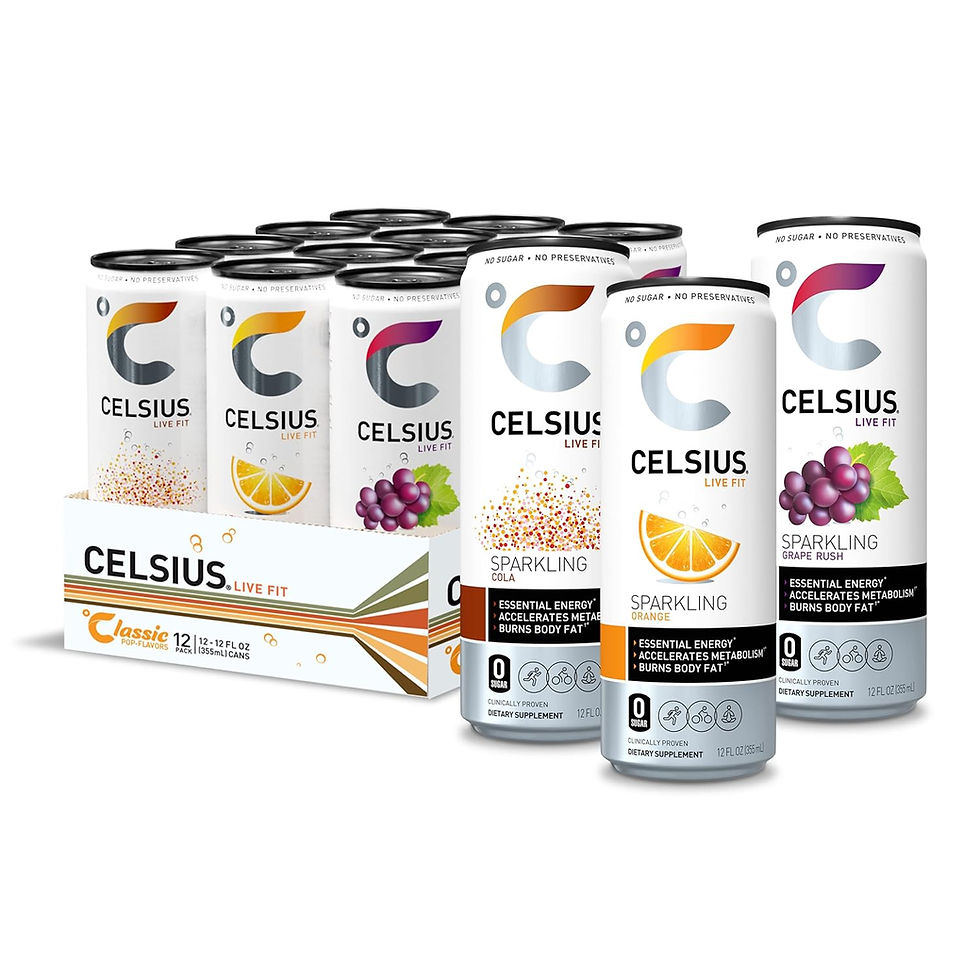 Thumbnail: CELSIUS Sparkling Kiwi Guava, Functional Essential Energy Drink 12 Fl Oz (Pack 