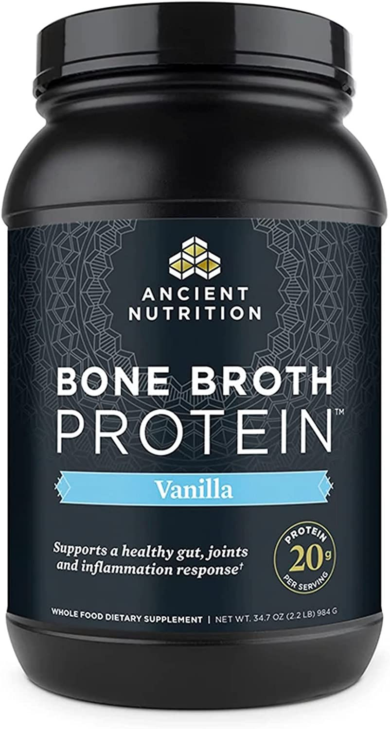 Thumbnail: Ancient Nutrition Protein Powder Made from Real Chicken and Beef Bone Broth, Va