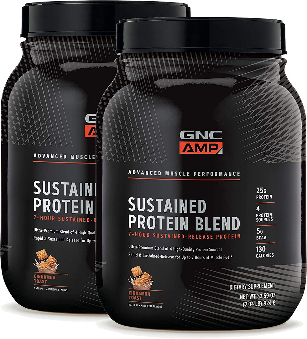 Thumbnail: GNC AMP Sustained Protein Blend Girl Scout - Coconut Caramel