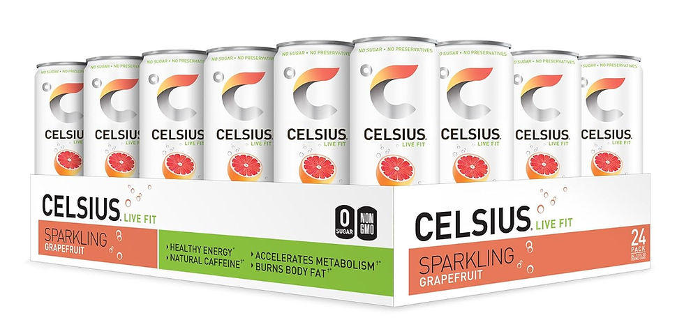 Thumbnail: CELSIUS Fitness Drink 4-Flavor Variety Pack, Zero Sugar, 12oz. Slim Can, 12 Pack