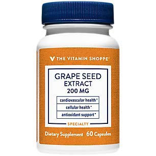 The Vitamin Shoppe Grape Seed Extract 200MG (60 Capsules)