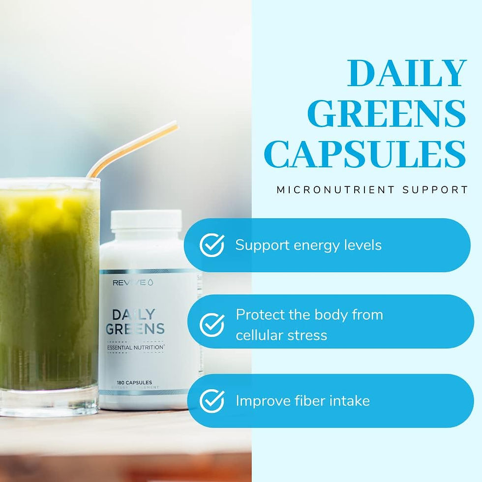 Thumbnail: REVIVE MD | Daily Greens | Provides Beneficial Nutrients from Fruits, Vegetable