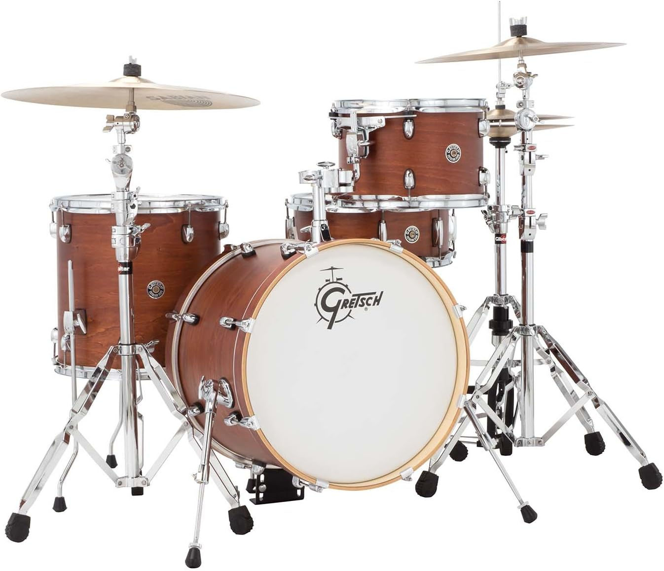 Gretsch CT1J484SWG 2014 Catalina Club Jazz 4-Piece Shell Pack - Satin Walnut Gl