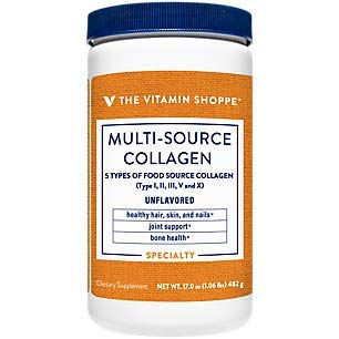 The Vitamin Shoppe Multi-Source Collagen Powder - 5 Types of Collagen to Suppor