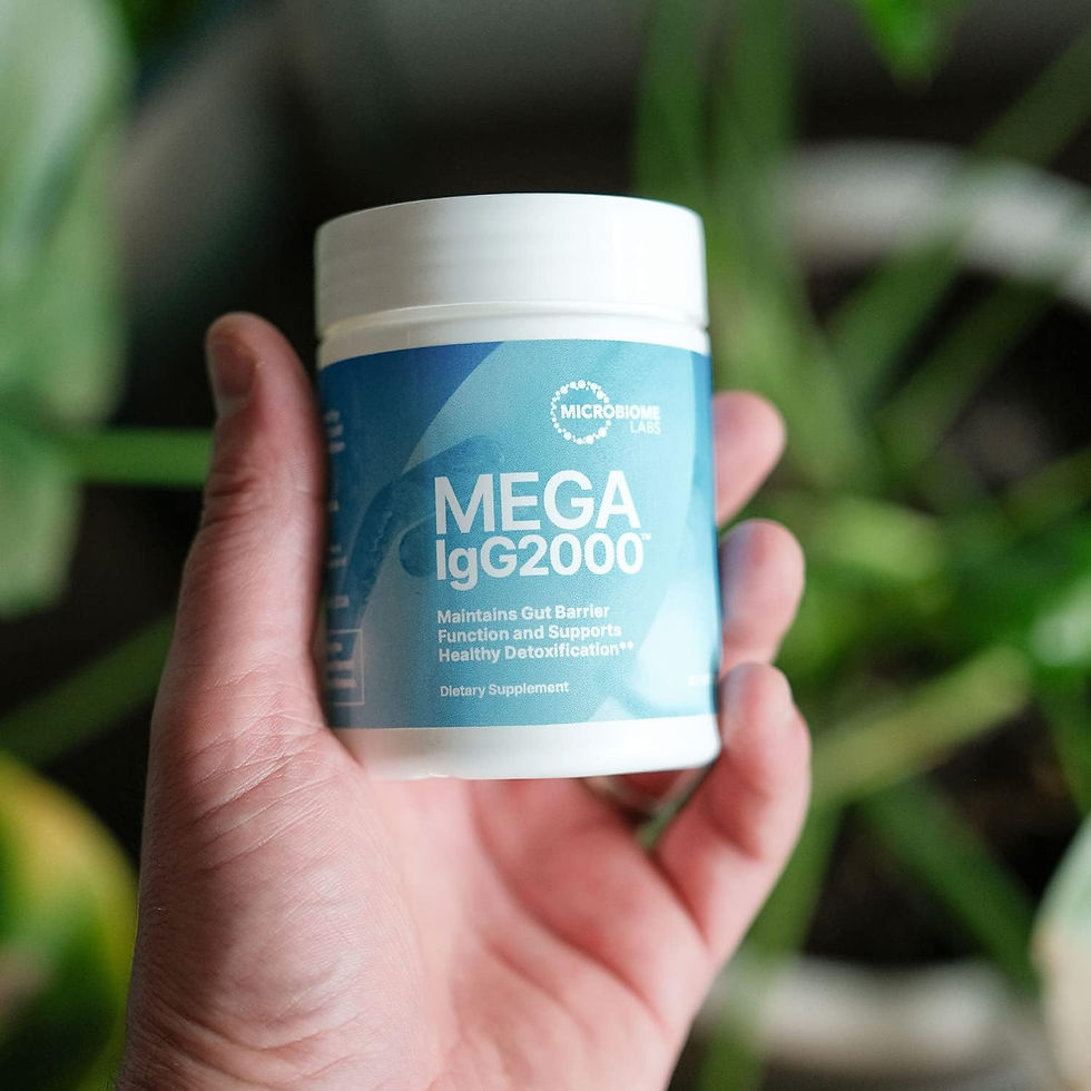Thumbnail: Microbiome Labs Mega IgG2000 - Dairy-Free Colostrum Powder - Immunoglobulin Sup