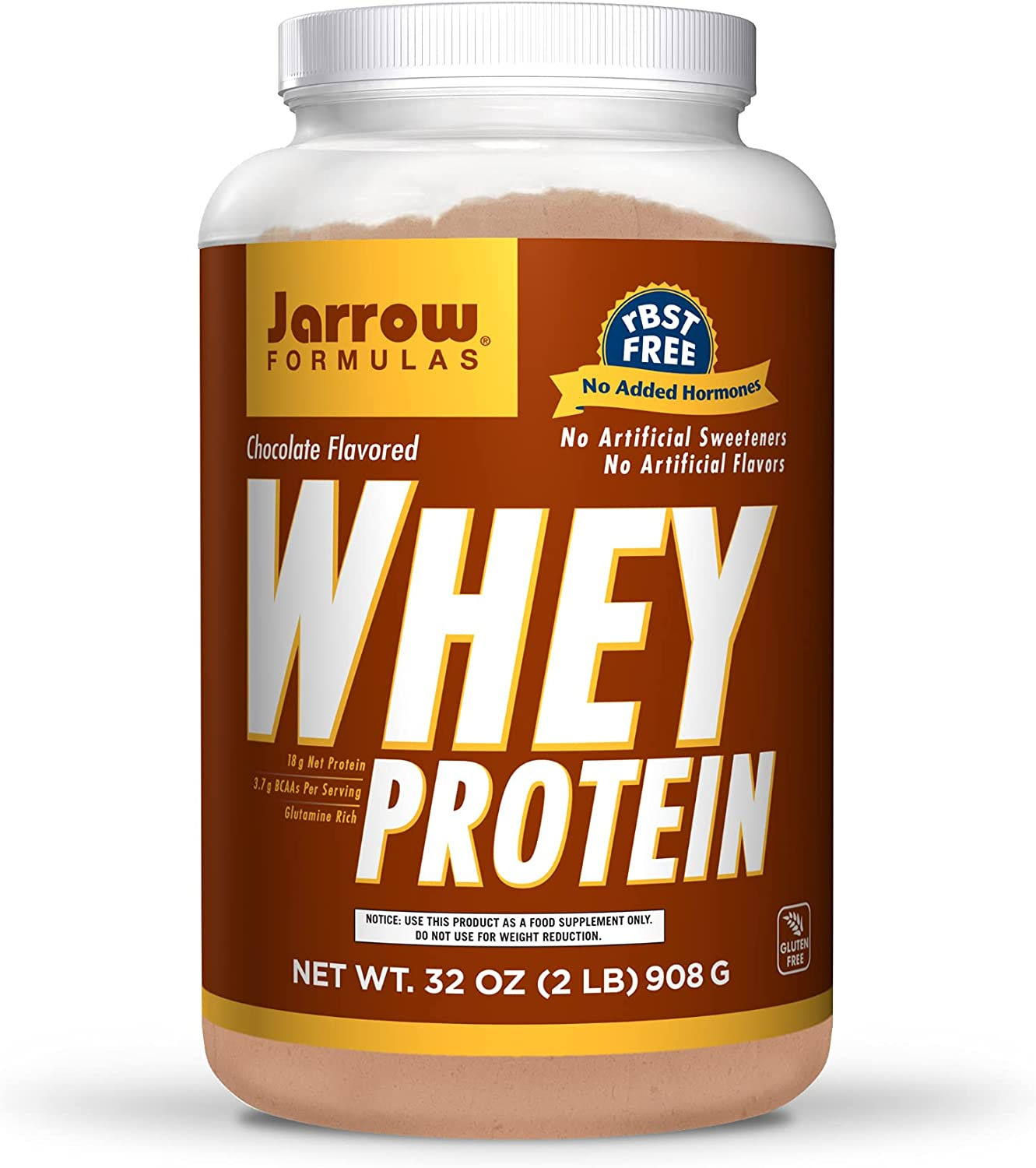 Jarrow Formulas Whey Protein, Unflavored - 908g Powder - Dietary Supplement Sup