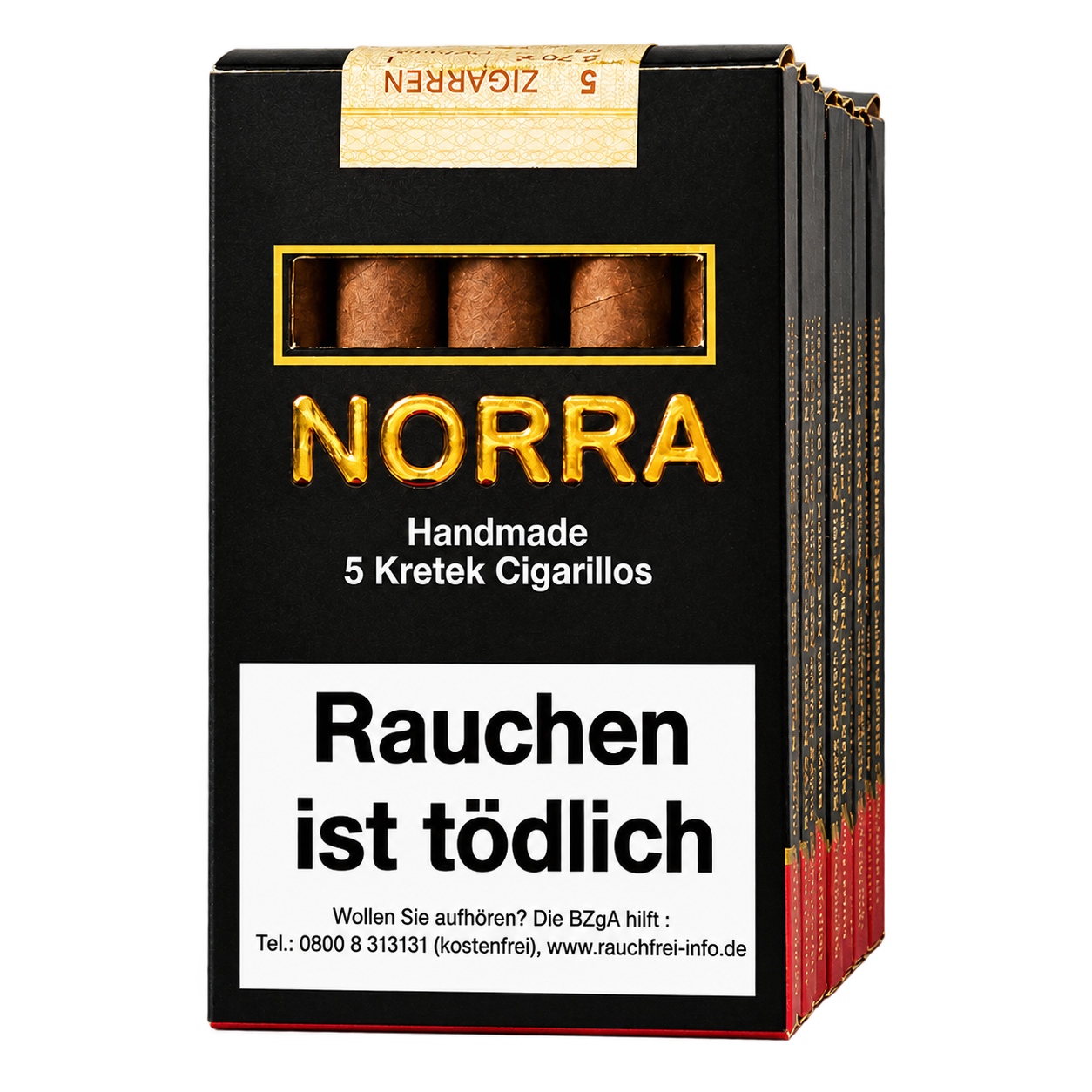 Norra black - Nelken Cigarillos 5er
