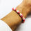Miniature : bracelet perles Heishi femme rose la chouette nantaise