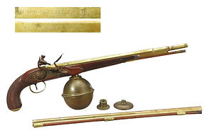 English-made air gun presented to Emperor Qianlong