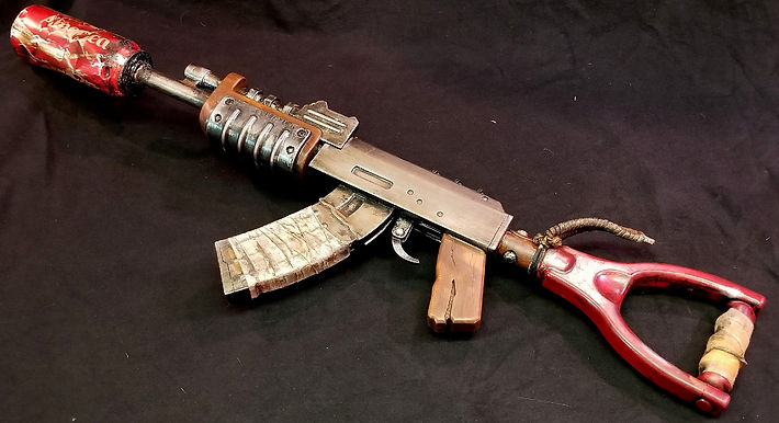 rust ak coke can silencer