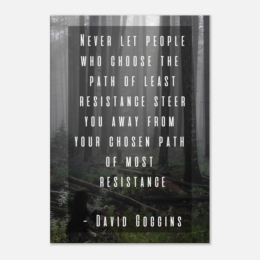 David Goggins - Canvas