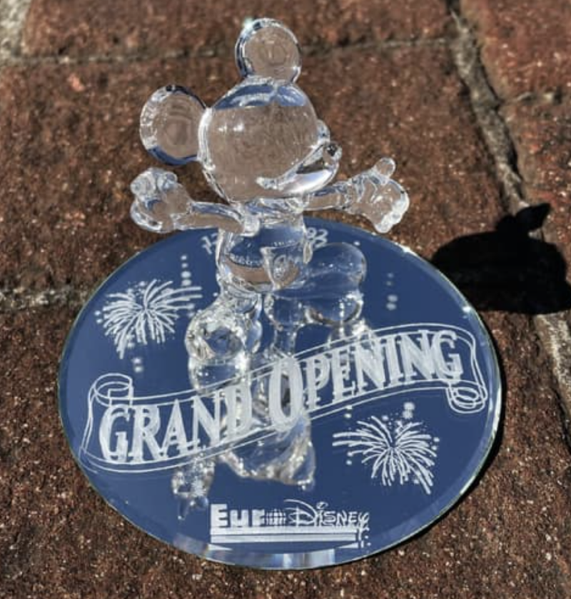 Arribas - Mickey - Grand Opening - Statuette sur Miroir