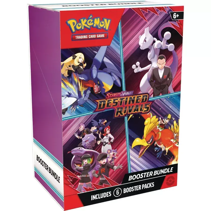 Pack de boosters Pokémon Scarlet & Violet : Rivaux Destinés
